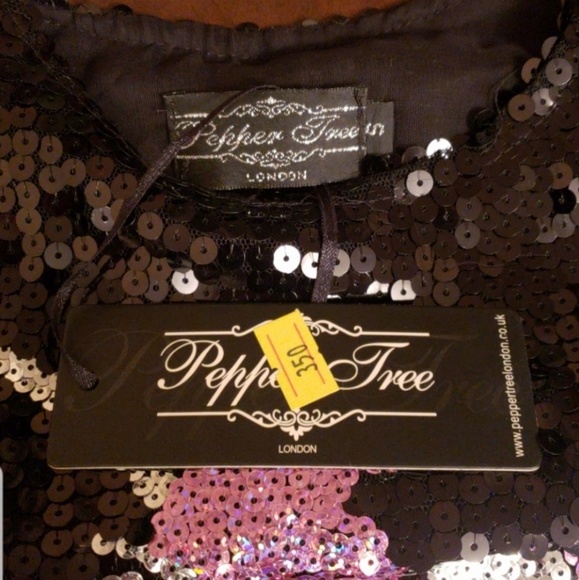 Sequence Mini Dress with flower design - Picture 6 of 8